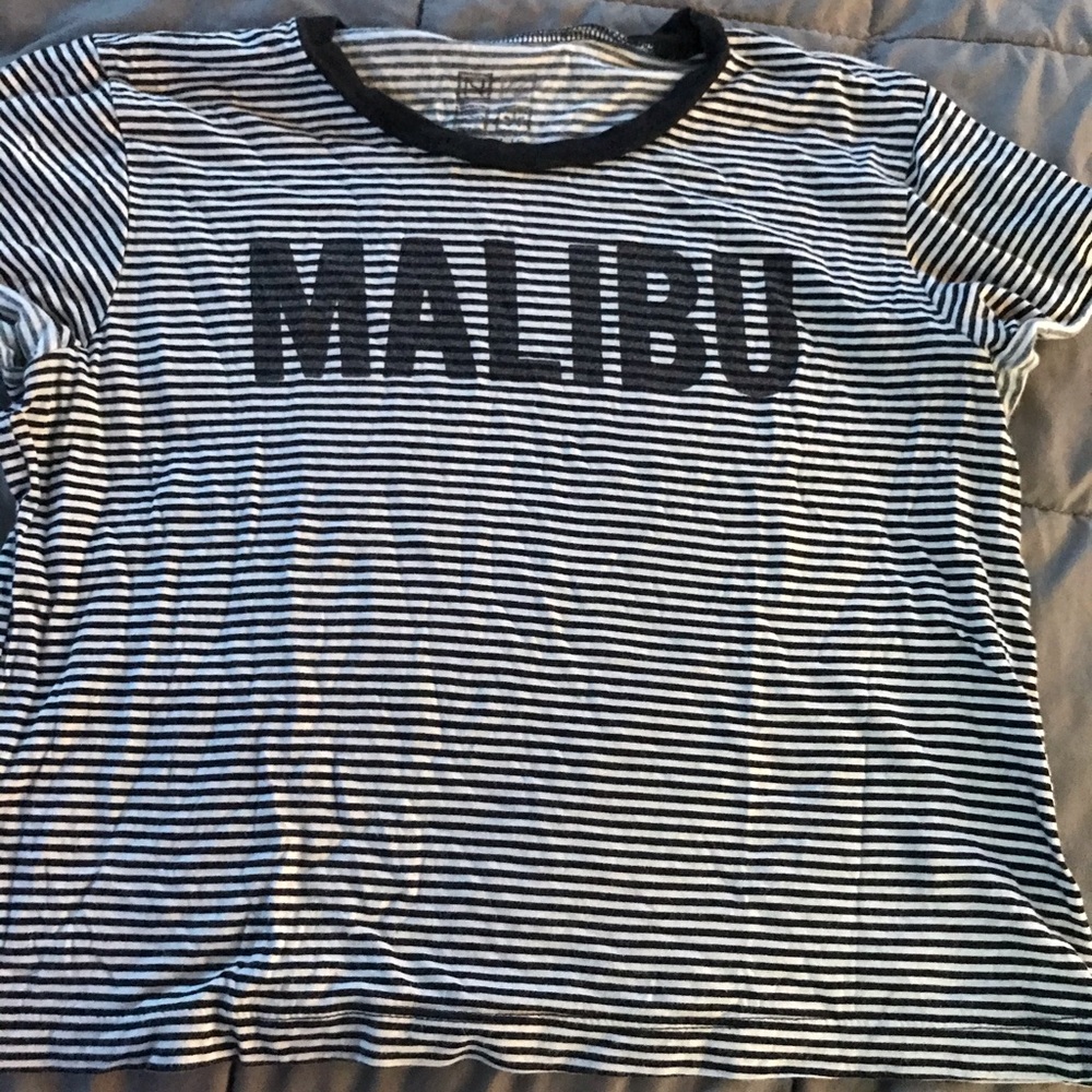 Malibu cropped tee